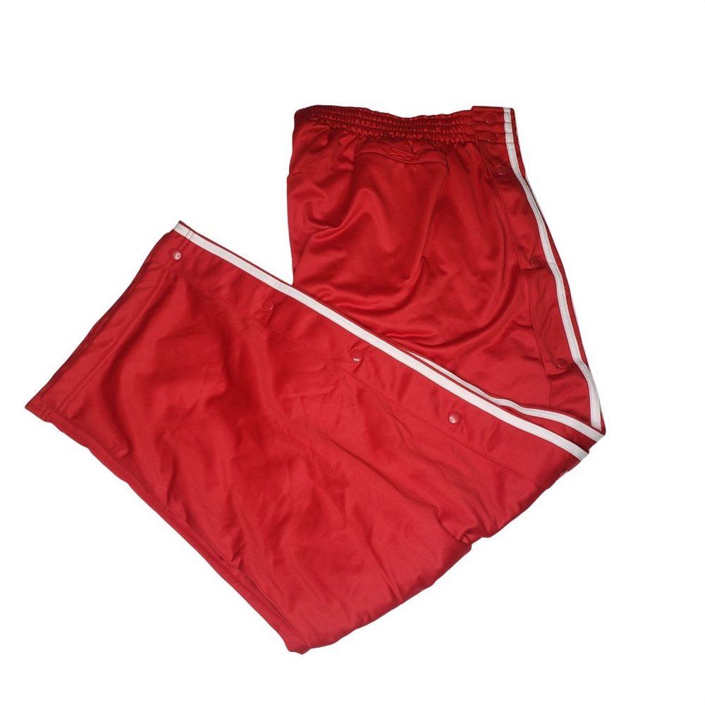 Vintage Steve & Barry's Breakaway Sweat Pants Men's 2XL Snap Side Track Warm Up